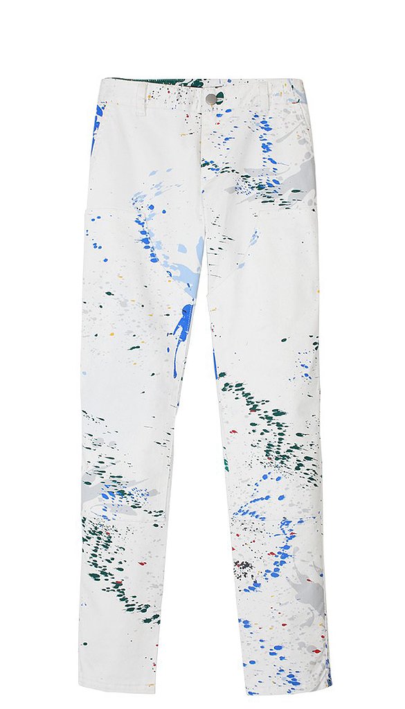 Thanks to the street style set last Fashion Week, all I wanted was Tibi's paint-splattered full skirt — enter these splatter carpenter pants ($295), and I'm convinced that the only pieces I need for the coolest Winter outfit (Fashion Week or otherwise) are a slouchy sweater and my favorite ankle boots.
— HW Thanks to the street style set last Fashion Week, all I wanted was Tibi's paint-splattered full skirt — enter these splatter carpenter pants ($295), and I'm convinced that the only pieces I need for the coolest Winter outfit (Fashion Week or otherwise) are a slouchy sweater and my favorite ankle boots.
— HW