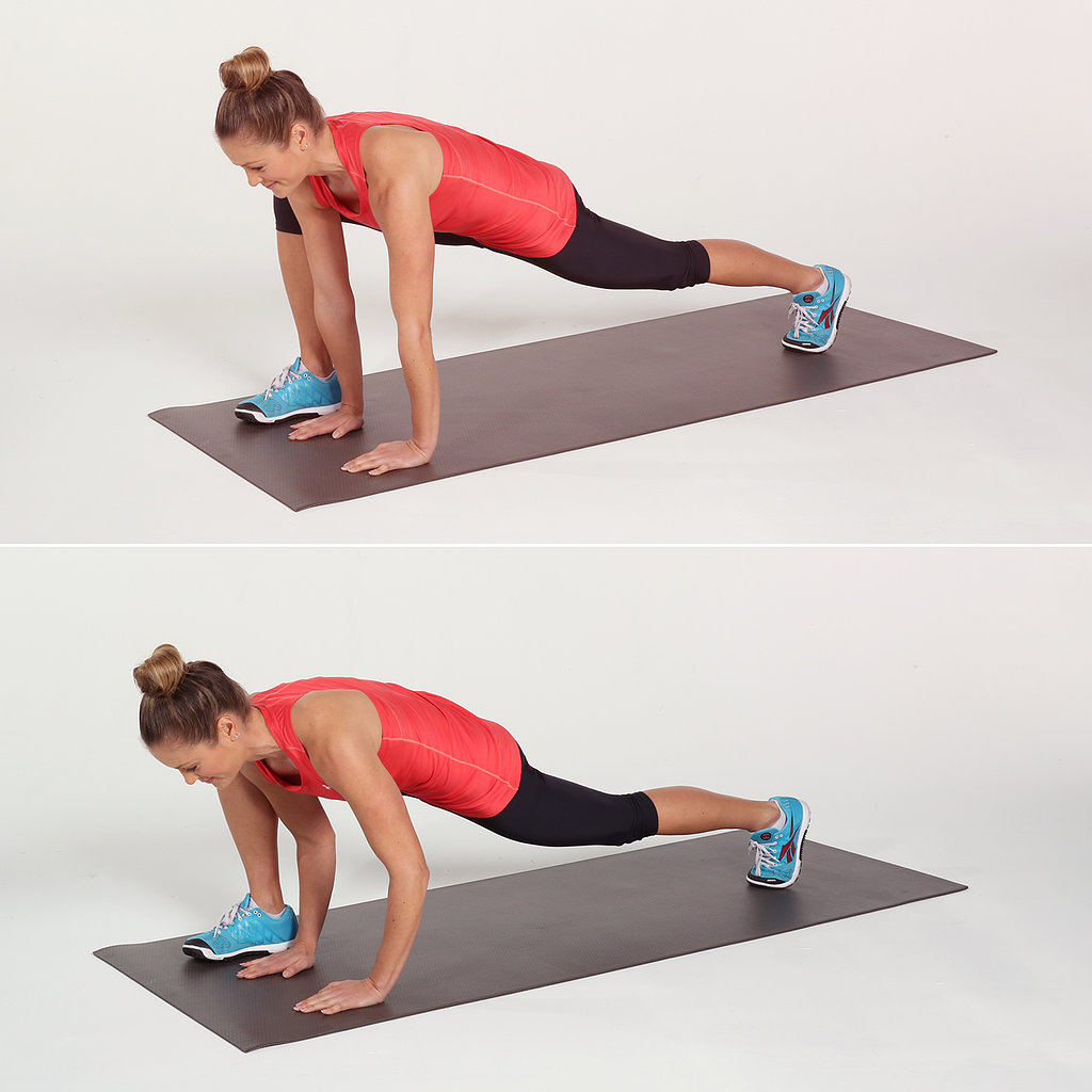 Runner's Lunge With Push-Up