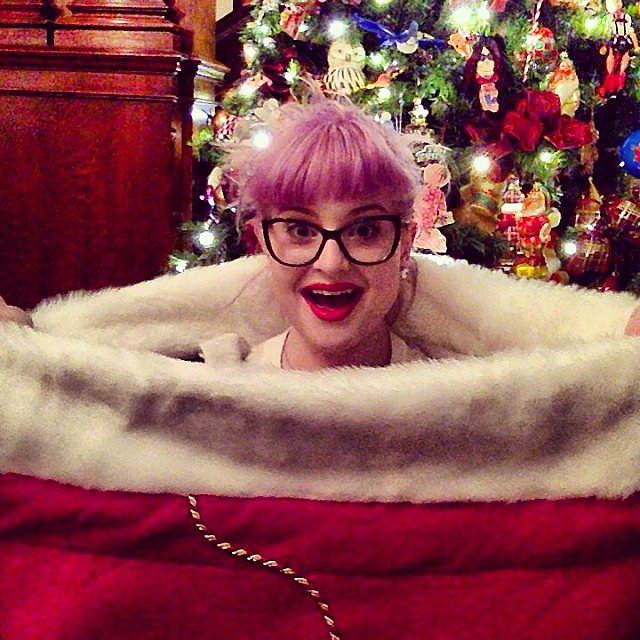 Kelly Osbourne looked like she was hanging out in a giant stocking.
Source: Instagram user kellyosbourne
Kelly Osbourne looked like she was hanging out in a giant stocking.
Source: Instagram user kellyosbourne