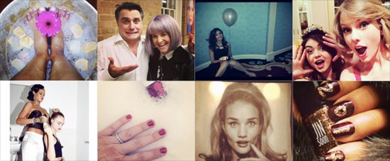 Celebrity Beauty Instagrams | Jan. 3, 2014 Celebrity Beauty Instagrams | Jan. 3, 2014
