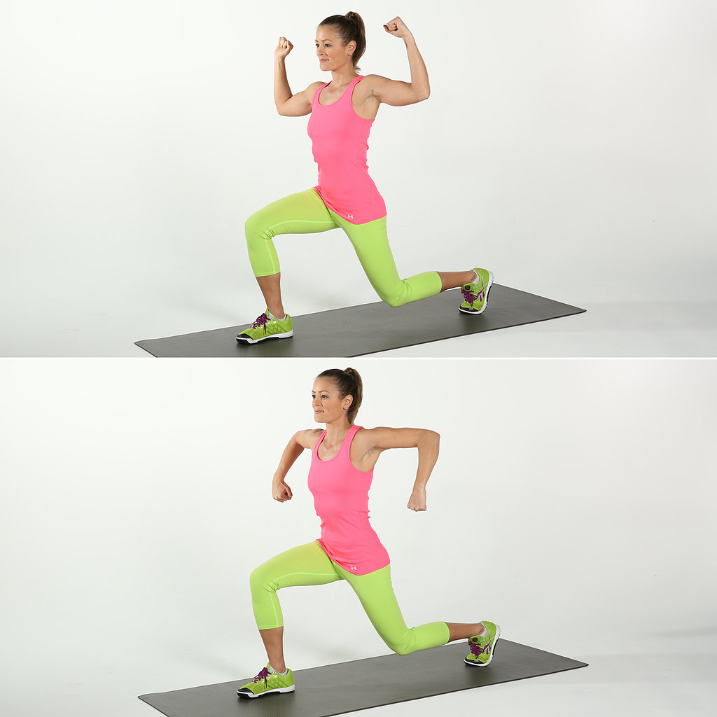 Lower Body: Scarecrow With Back Lunge Lower Body: Scarecrow With Back Lunge