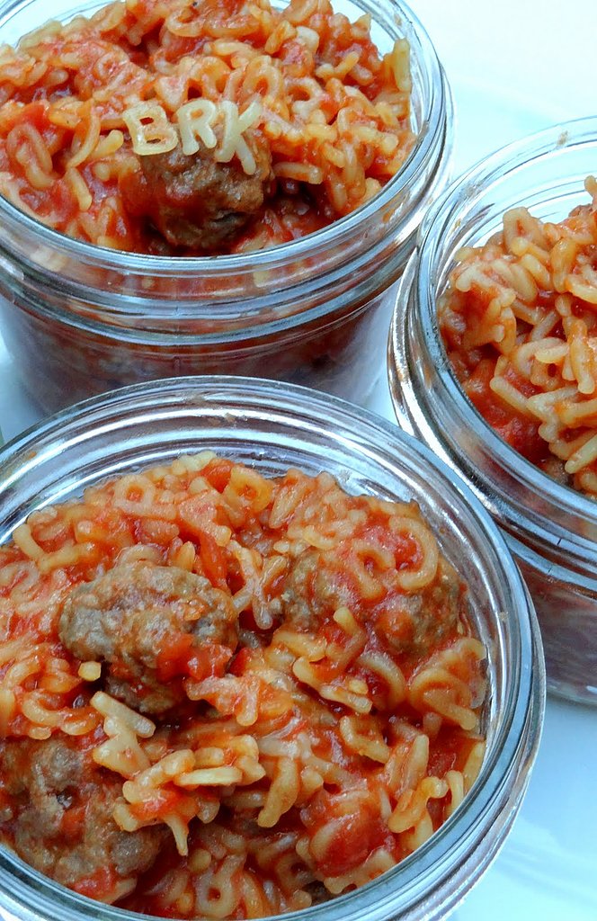 Homemade SpaghettiOs With Minimeatballs Homemade SpaghettiOs With Minimeatballs