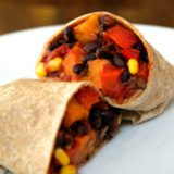 Vegan Sweet Potato and Black Bean Burrito Vegan Sweet Potato and Black Bean Burrito