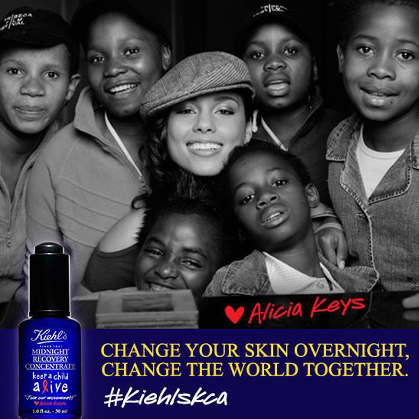 Alicia Keys Supports a Great Cause — and Great Skin!