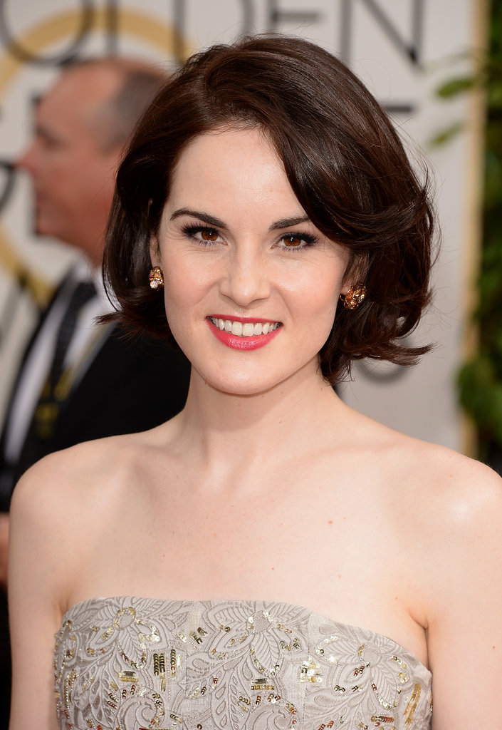 Michelle Dockery made a serious case for the bob.
Michelle Dockery made a serious case for the bob.