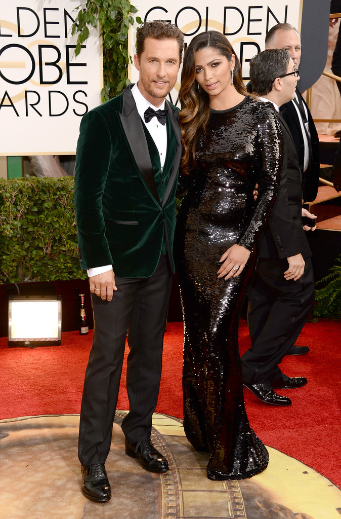 Matthew McConaughey and Camila Alves played the role of sexy prom king and queen.
Matthew McConaughey and Camila Alves played the role of sexy prom king and queen.