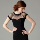 Maggy London Black Illusion Dress Review Maggy London Black Illusion Dress Review