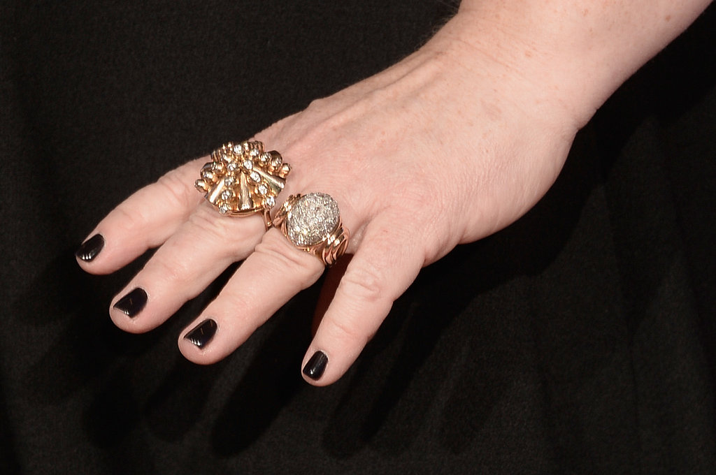 Melissa McCarthy proved two rings are better than one.
Melissa McCarthy proved two rings are better than one.