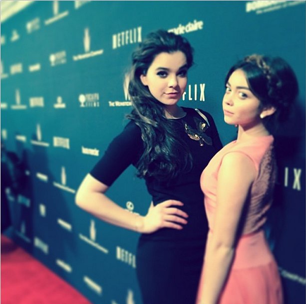 Sarah Hyland and Hailee Steinfeld struck some serious poses on the red carpet.
Source: Instagram user mattpro13
Sarah Hyland and Hailee Steinfeld struck some serious poses on the red carpet.
Source: Instagram user mattpro13