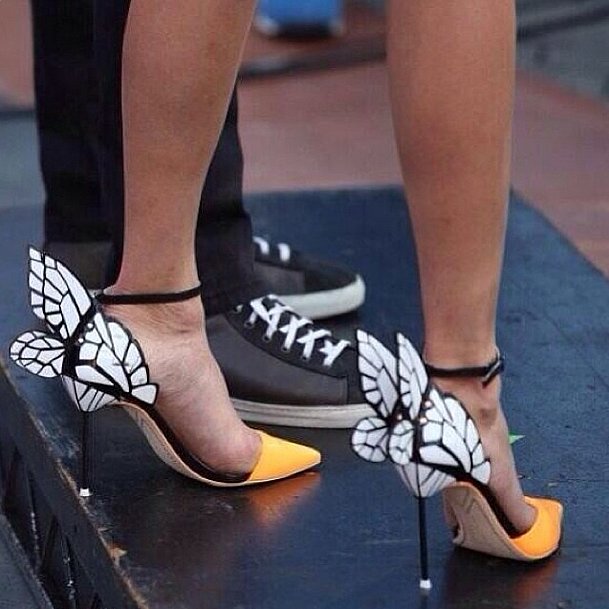 Nina Dobrev's butterfly stilettos set our hearts aflutter.
Source: Instagram user ilariaurbinati
Nina Dobrev's butterfly stilettos set our hearts aflutter.
Source: Instagram user ilariaurbinati