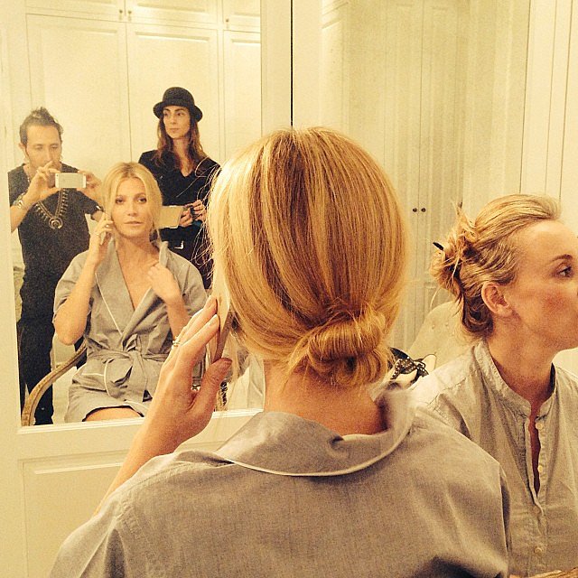 Gwyneth Paltrow chatted on the phone while prepping for the Golden Globes.
Source: Facebook user Adir Abergel Fan Page
Gwyneth Paltrow chatted on the phone while prepping for the Golden Globes.
Source: Facebook user Adir Abergel Fan Page