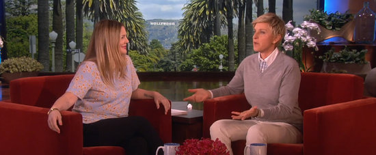 Drew Barrymore and Ellen DeGeneres Clear Up Their Fat Joke Drew Barrymore and Ellen DeGeneres Clear Up Their Fat Joke