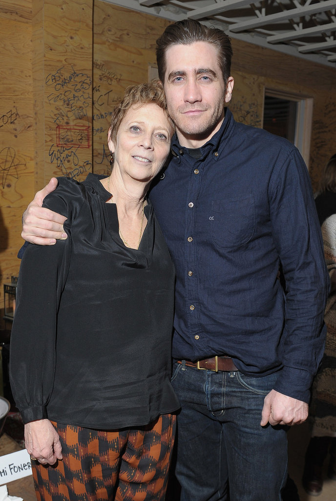 Jake Gyllenhaal hung out with his mom, Naomi Foner, at the afterparty for Very Good Girls in 2013.
Jake Gyllenhaal hung out with his mom, Naomi Foner, at the afterparty for Very Good Girls in 2013.
