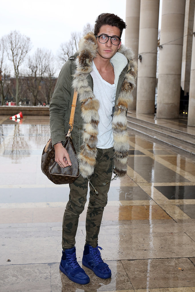 Confession: we'd wear everything he has on.
Confession: we'd wear everything he has on.