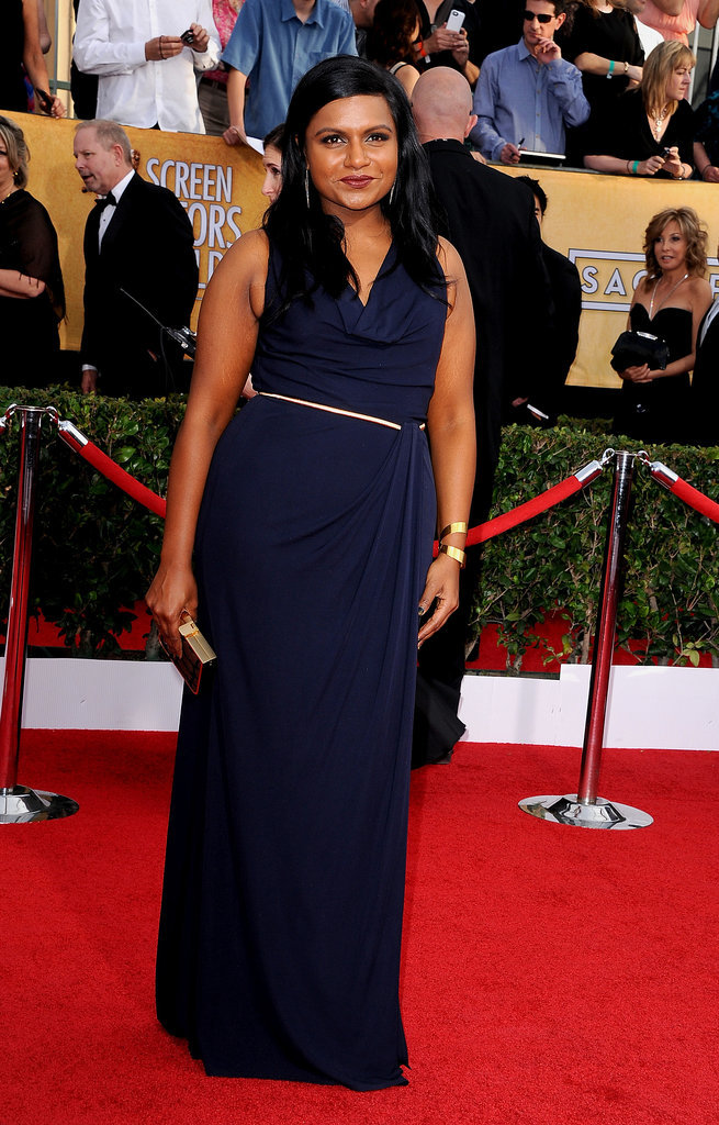 Mindy Kaling at the SAG Awards 2014 Mindy Kaling at the SAG Awards 2014
