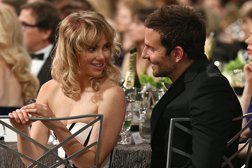 Bradley Cooper only had eyes for Suki Waterhouse during the SAGs ceremony. 