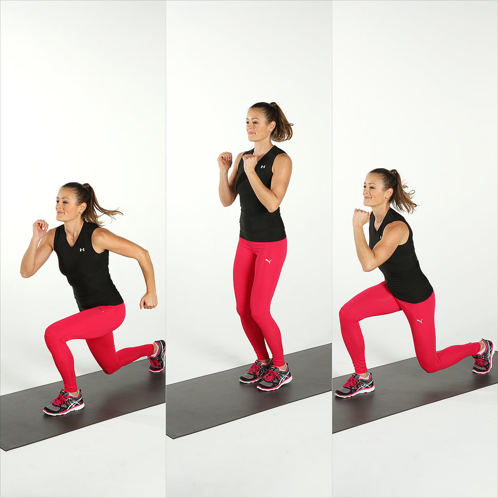 Split Lunge Jumps Split Lunge Jumps