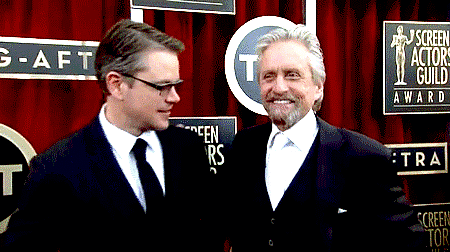 21. Michael Douglas Jokes About Playing Matt Damon's Lover 21. Michael Douglas Jokes About Playing Matt Damon's Lover