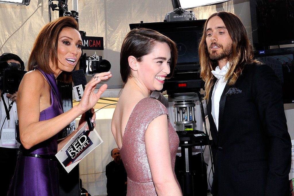 22. Jared Leto Flirts With Emilia Clarke 22. Jared Leto Flirts With Emilia Clarke