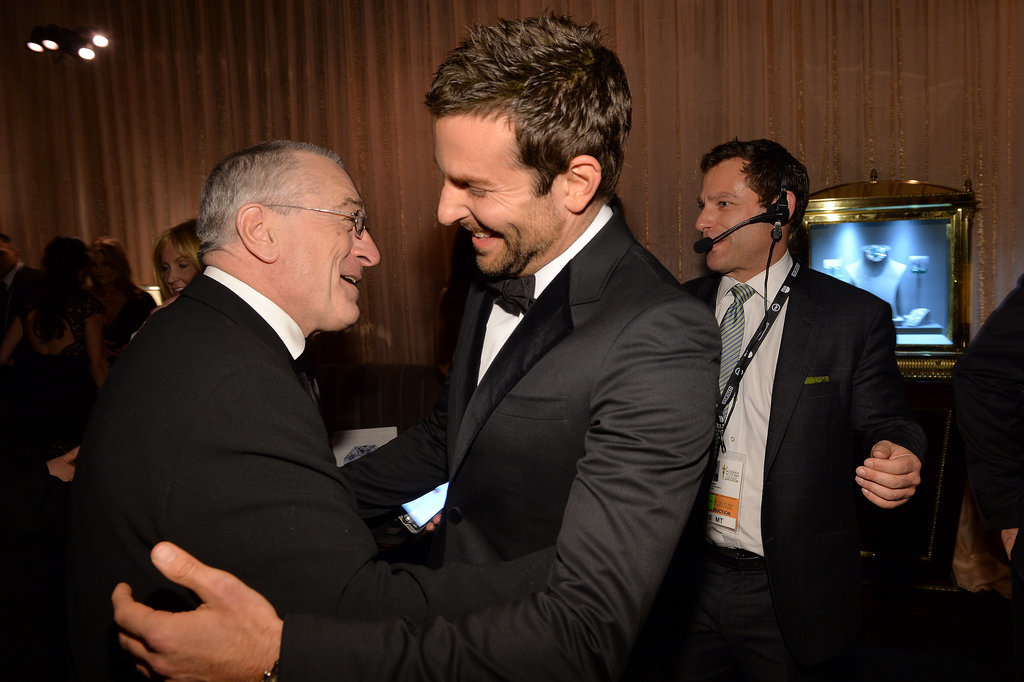 Bradley Got His Hug on With Robert De Niro at the SAGs