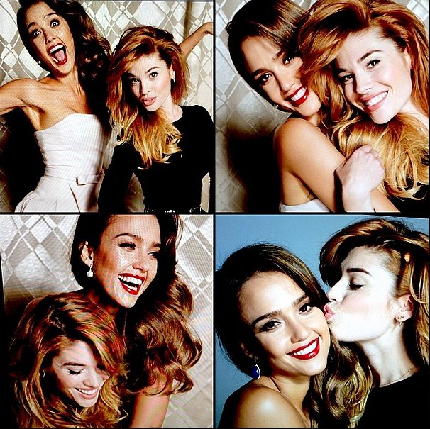 Jessica Alba and Lauren Andersen Jessica Alba and Lauren Andersen
