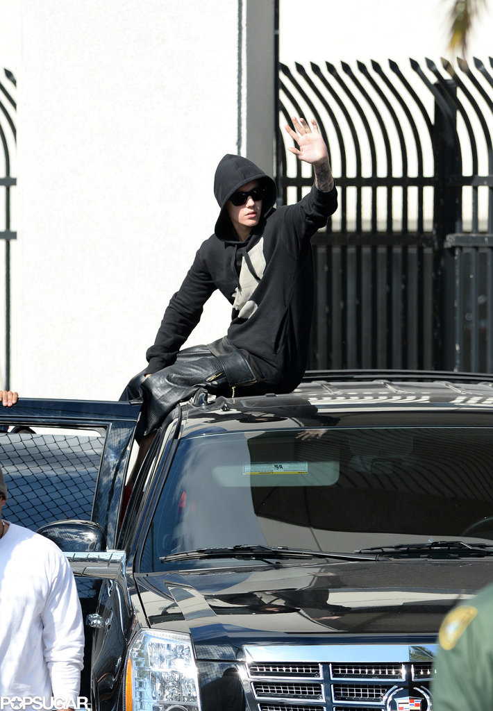 This Is How Justin Bieber Leaves Jail