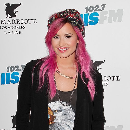 Demi-Lovato-New-Pink-Hair-Pre-Grammys-Pa