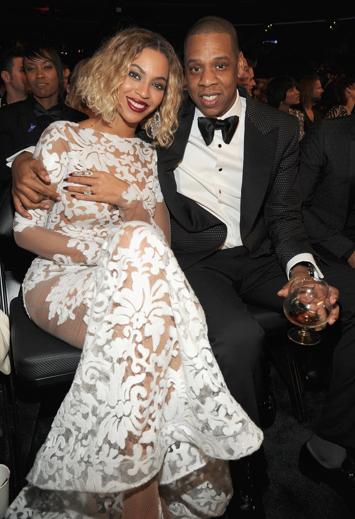 Beyoncé and Jay Z's Grammys PDA Doesn't Stop at the Stage