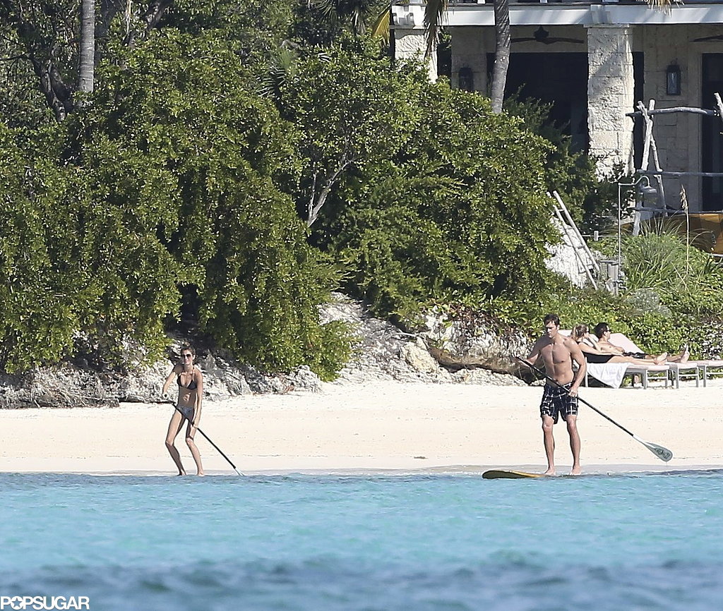 Gisele and Tom Ride the Waves Like Pros