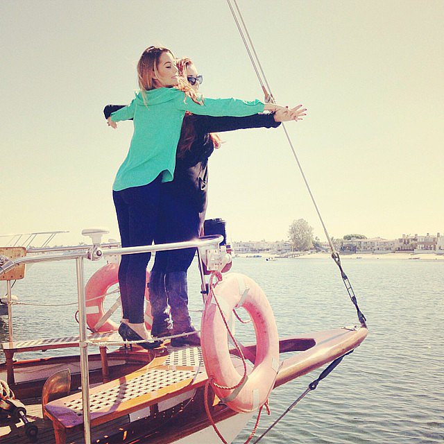 She re-created Titanic with a pal.
Source: Instagram user laurenconrad
She re-created Titanic with a pal.
Source: Instagram user laurenconrad
