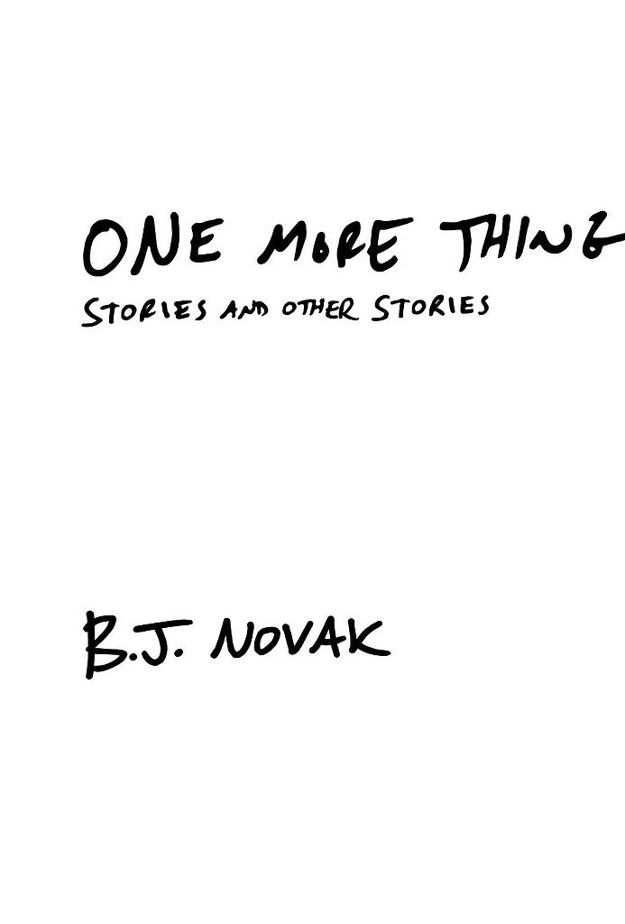 One More Thing One More Thing