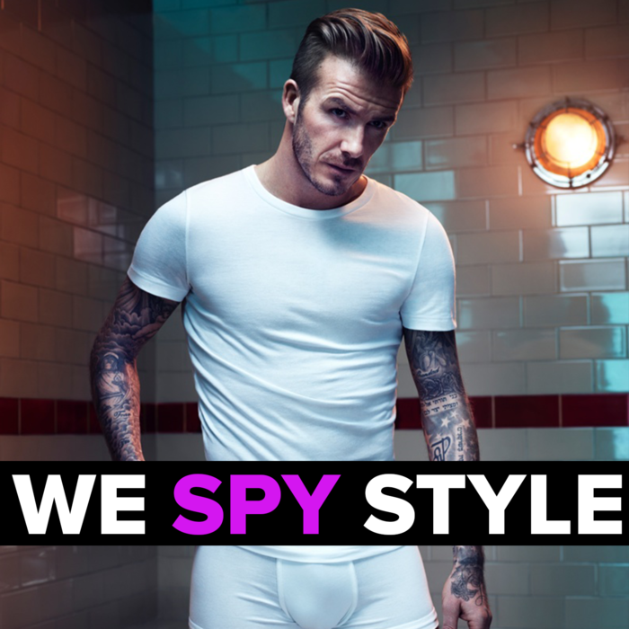 We Spy: David Beckham Strips Down For the Super Bowl!