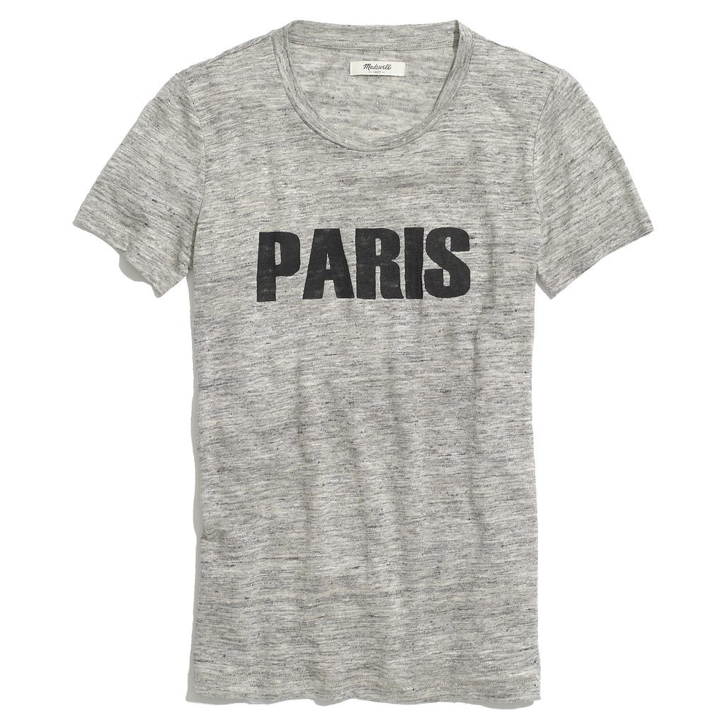 Madewell Linen Paris Tee Madewell Linen Paris Tee