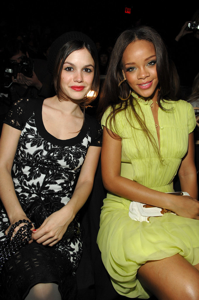 Rihanna and Rachel Bilson posed at Zac Posen in September 2007.
Rihanna and Rachel Bilson posed at Zac Posen in September 2007.