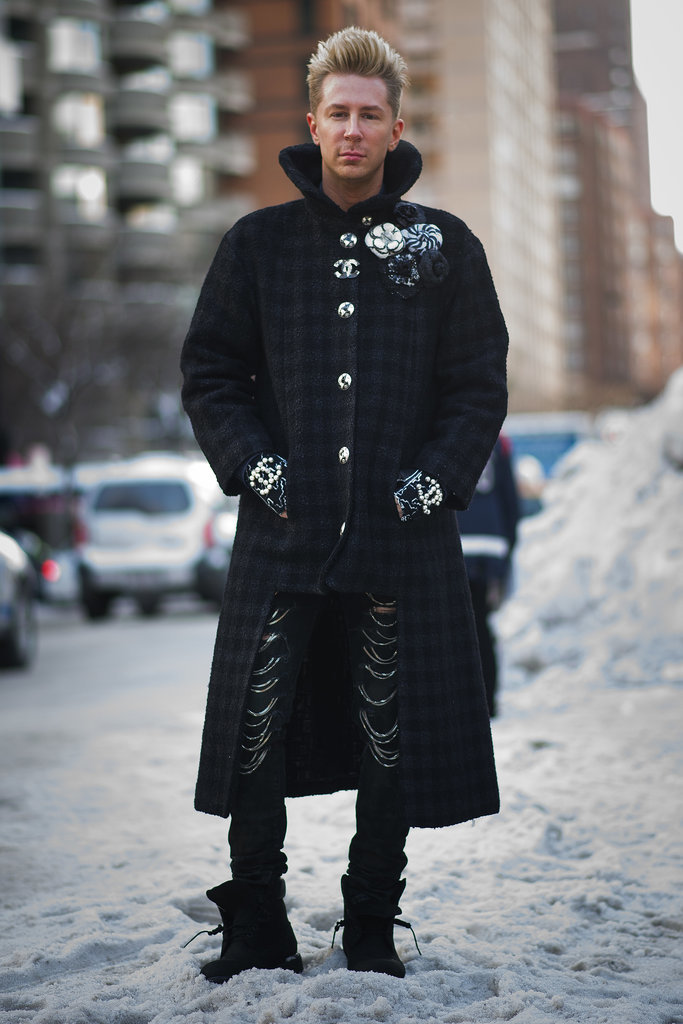 Kyle Anderson layered up in Chanel.
Kyle Anderson layered up in Chanel.