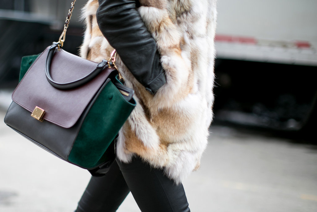 We'll never tire of a luxe Céline tote.
We'll never tire of a luxe Céline tote.