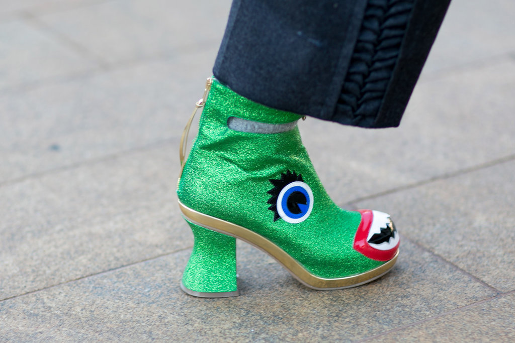 Preetma Singh's kooky boots take the prize for most original footwear.
Preetma Singh's kooky boots take the prize for most original footwear.