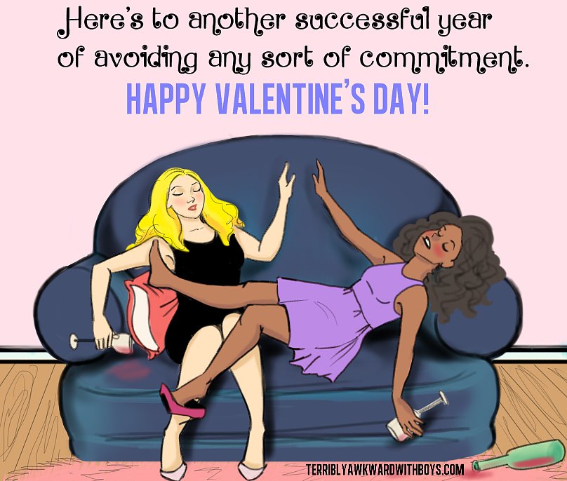 Awkward Valentines For Single Ladies Awkward Valentines For Single Ladies