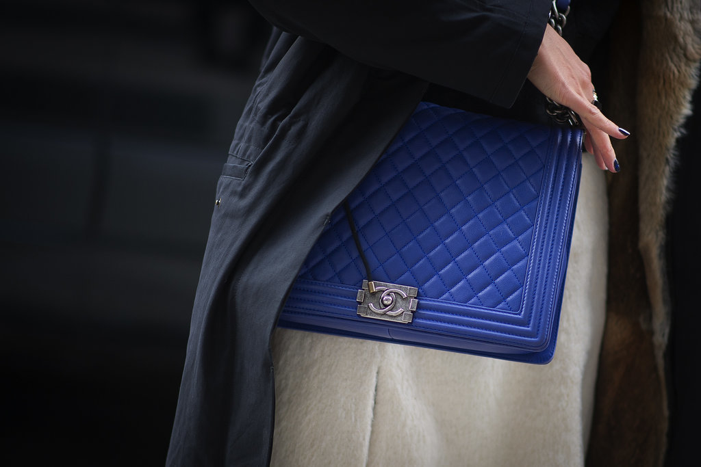 This Chanel was finished in a swoon-worthy blue hue.
This Chanel was finished in a swoon-worthy blue hue.