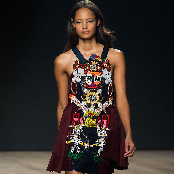 Mary Katrantzou's Vibrant Prints Go 3D For Fall 2014 Mary Katrantzou's Vibrant Prints Go 3D For Fall 2014