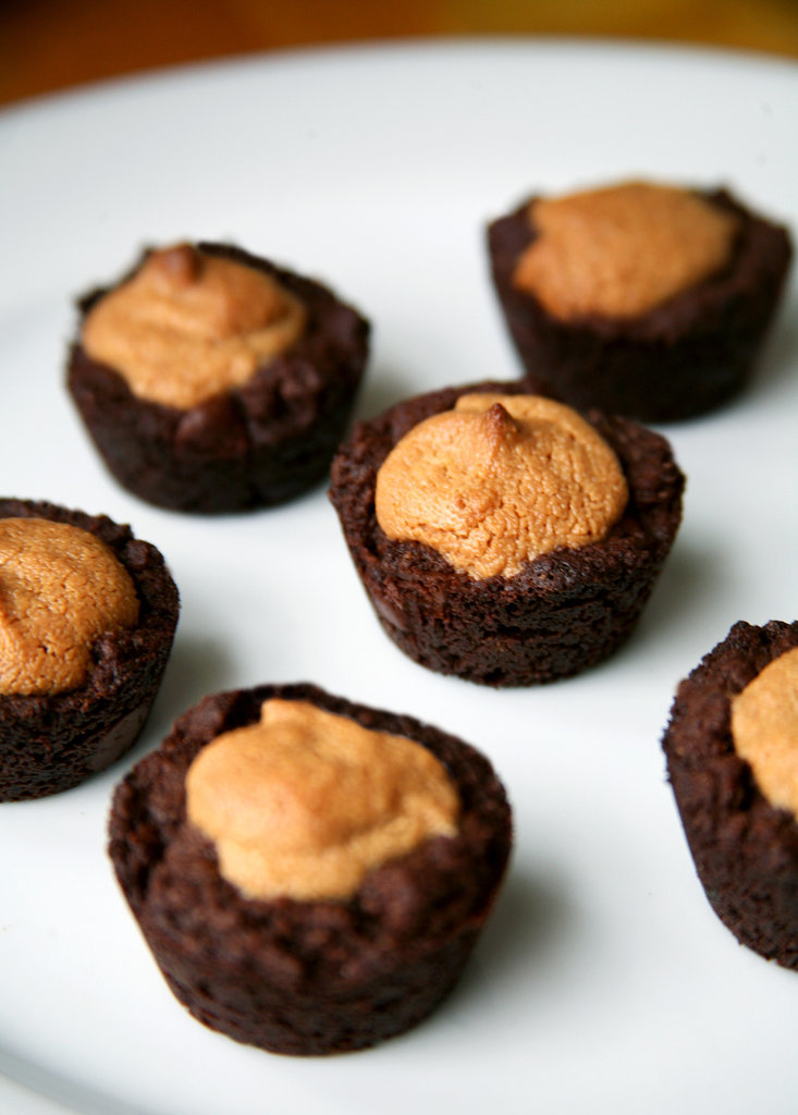 Vegan Peanut Butter Brownie Bites Vegan Peanut Butter Brownie Bites