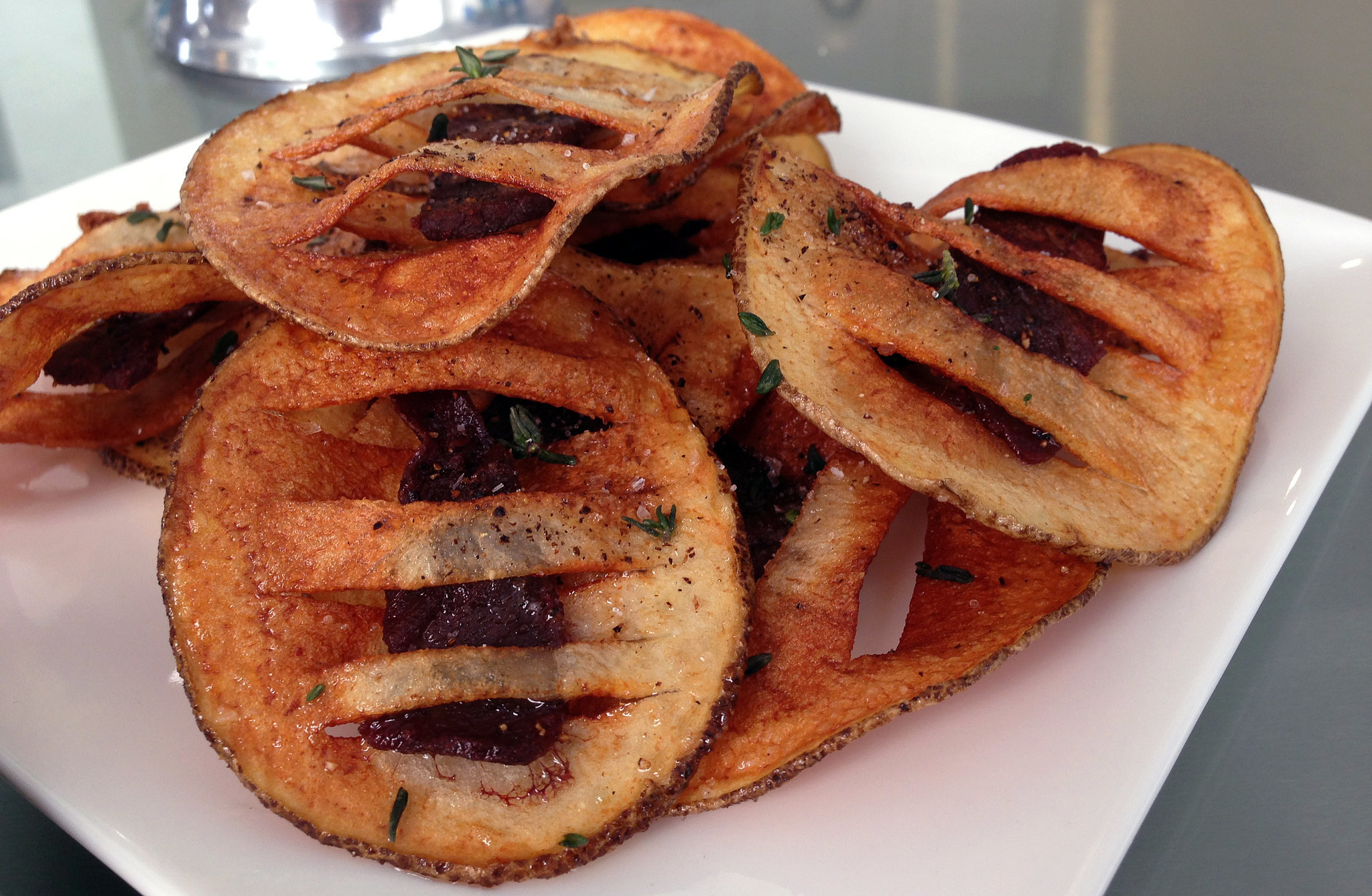 Steak Stuffed Potato Chips Steak Stuffed Potato Chips
