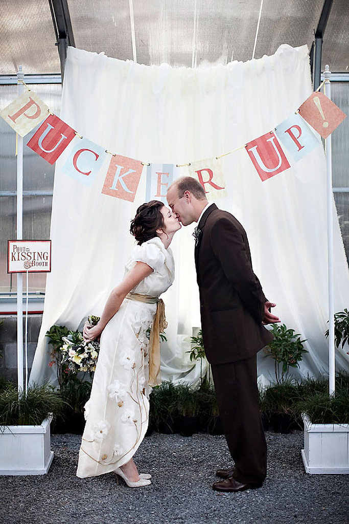 Pucker Up! Wedding Kissing Booth Inspiration Pucker Up! Wedding Kissing Booth Inspiration
