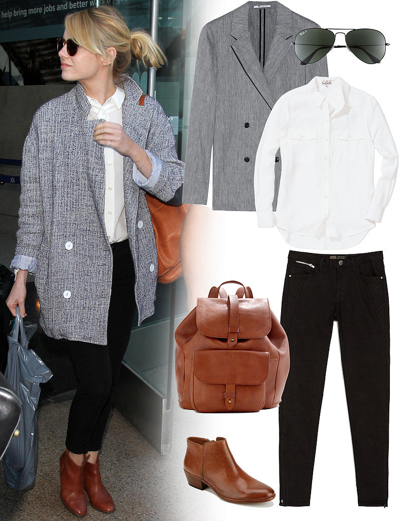 Emma Stone Carries a Madewell Backpack (and We Love Her For It) Emma Stone Carries a Madewell Backpack (and We Love Her For It)