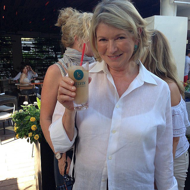 Even Martha Stewart Enjoyed a Cocktail Even Martha Stewart Enjoyed a Cocktail