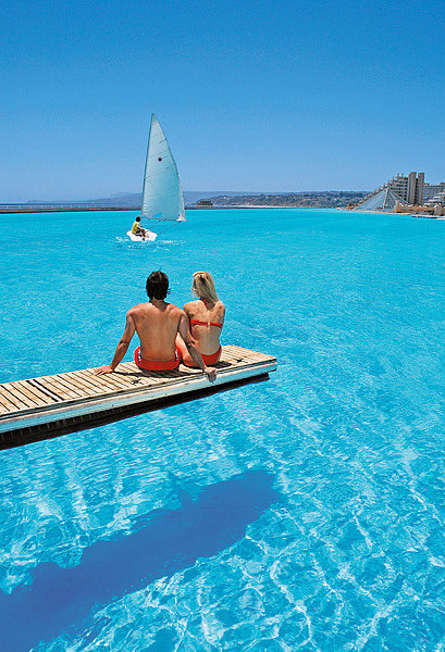 Swim in the Largest Pool in the World Swim in the Largest Pool in the World