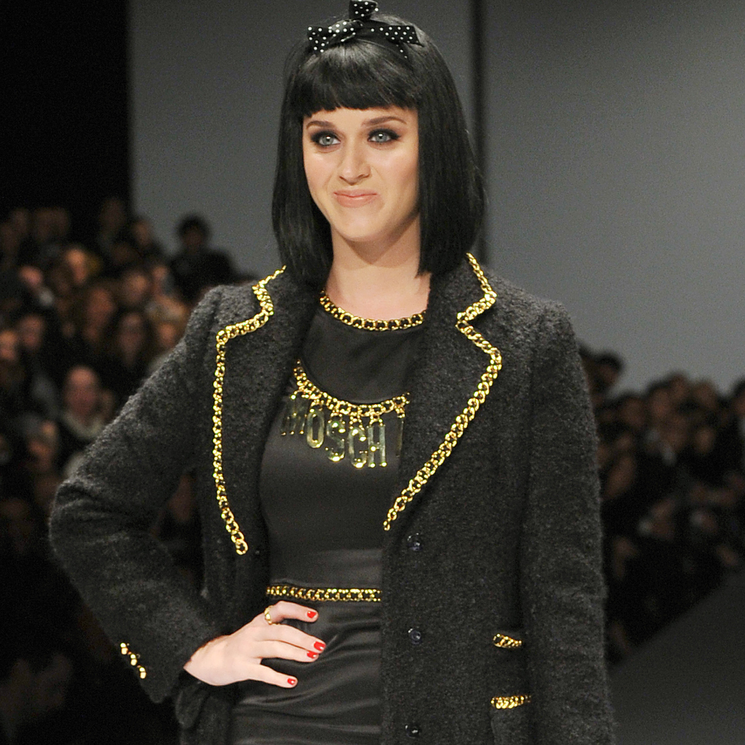 Katy Perry Takes the Milan Catwalks by Storm