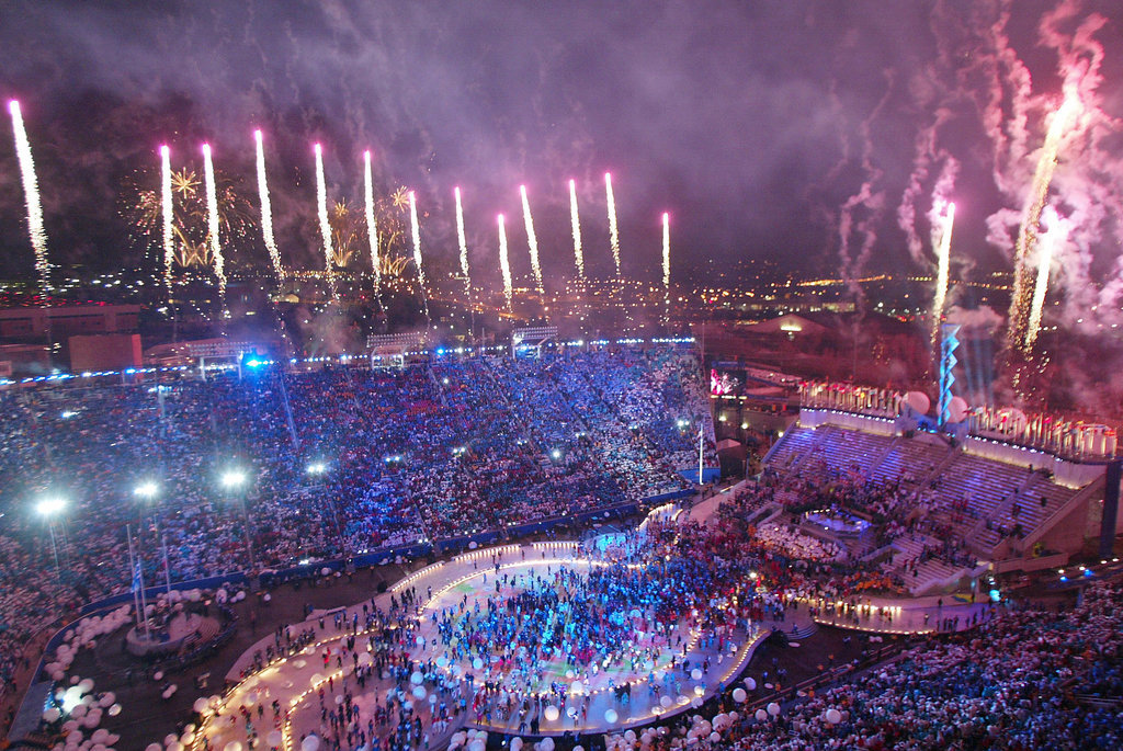 Salt Lake City brought big names and big lights in 2002. Salt Lake City brought big names and big lights in 2002.