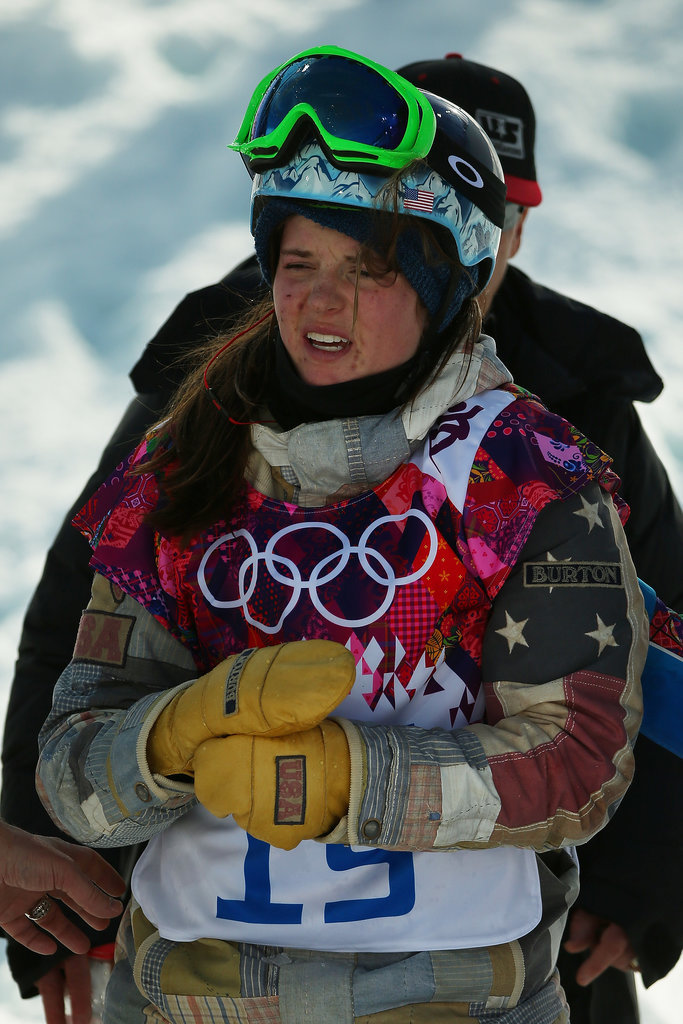 Arielle Gold Forced to Pull Out of Half-Pipe Arielle Gold Forced to Pull Out of Half-Pipe