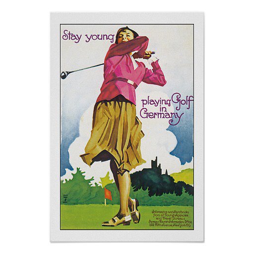 Play golf to stay young.
Play golf to stay young.